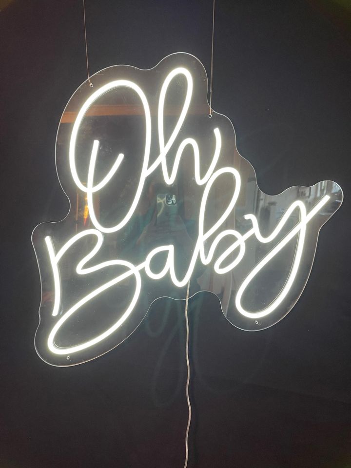 Oh Baby Neon Sign for hire